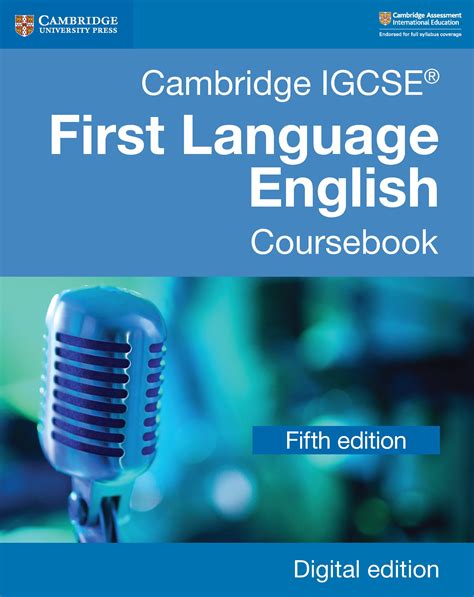This Fourth <b>edition</b> <b>Coursebook</b> is designed to support the <b>Cambridge</b> <b>IGCSE</b> <b>First</b> <b>Language</b> <b>English</b> (0500) and <b>Cambridge</b> International Level 1/Level 2 Certificate <b>First</b> <b>Language</b>. . Cambridge igcse first language english coursebook fifth edition